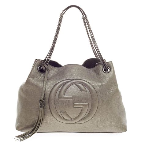 gucci soho bag with chain strap|gucci soho chain shoulder bag.